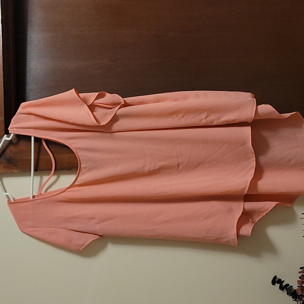 Torrid Size 3 Pink Hi Lo Blouse